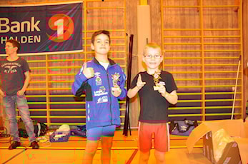 Gode resultater av de 10 som deltok på FredikstenCup 9. januar 2016